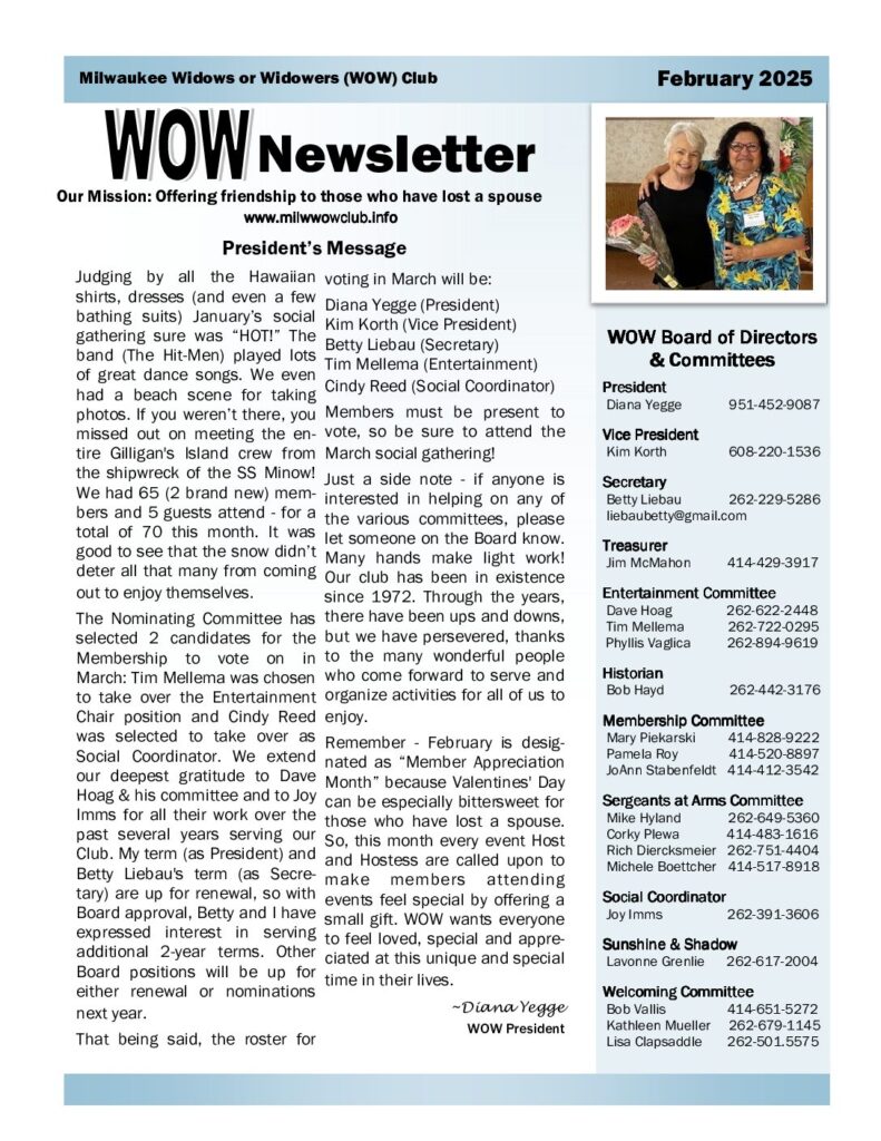 thumbnail of 2025-2 Feb Newsletter